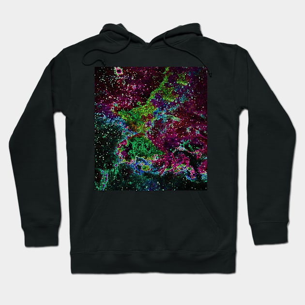 Black Panther Art - Glowing Edges 230 Hoodie by The Black Panther